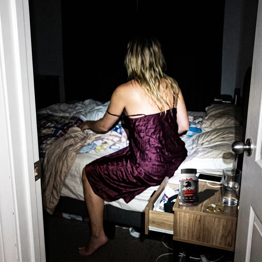 Paul H. and his wife, the bottle on the nightstand